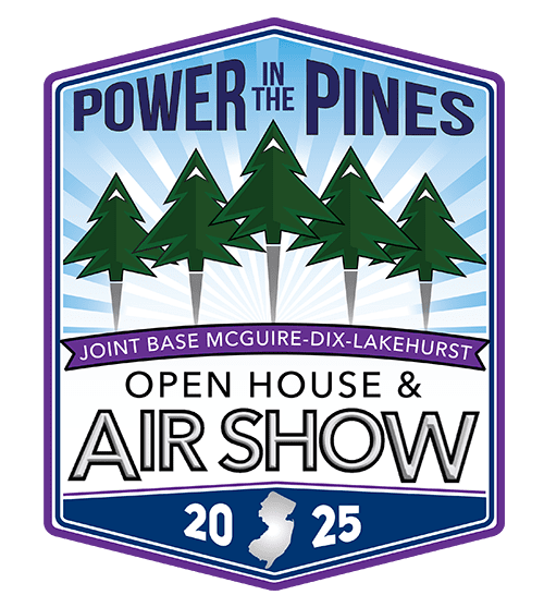 2025 Power in the Pines Air Show logo 2025 Power in the Pines Air Show logo